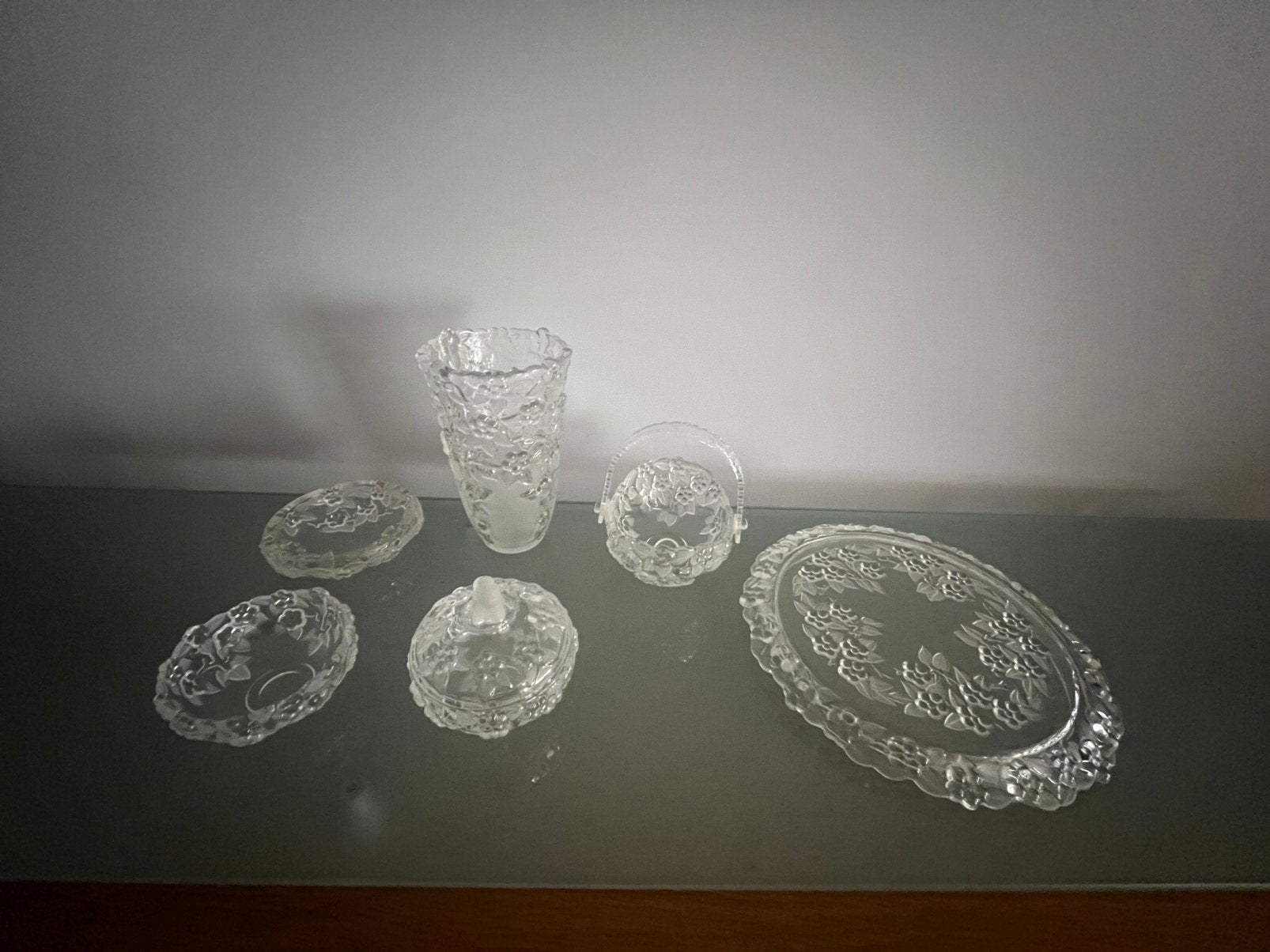 6 stuks glas, Ophalen, Zo goed als nieuw, Glas