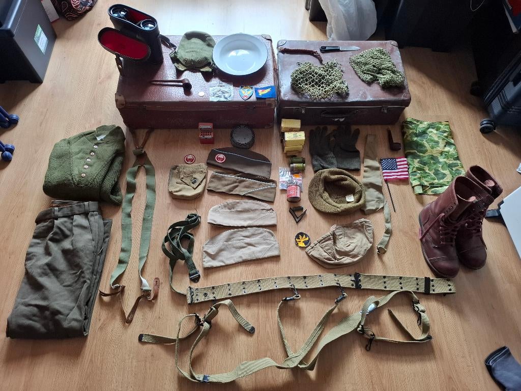 Amerikaans WW2 reenactment materiaal, Ophalen, Overige soorten, Kleding of Schoenen