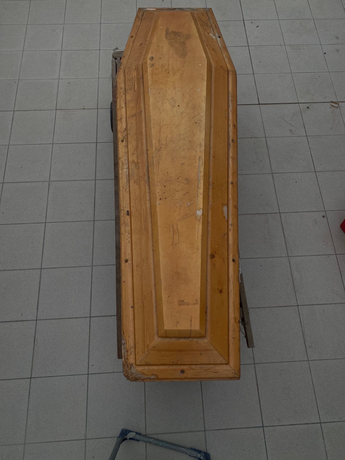 Lijk kist met prop, Verzamelen, Overige Verzamelen, Gebruikt, Ophalen