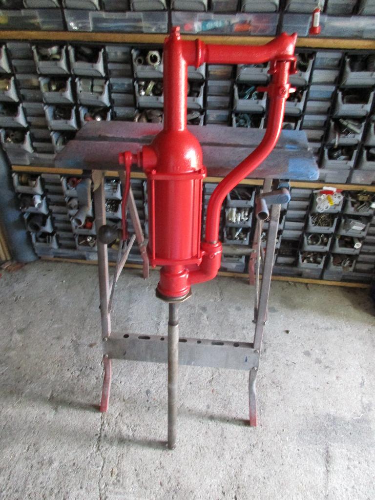 oliepomp oldtimer retro vintage voor vat van 200l, Auto diversen, Autogereedschap, Ophalen