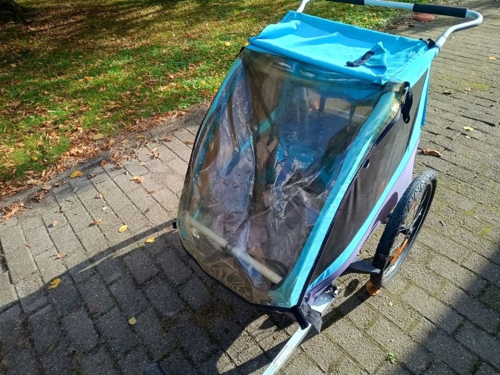 Kinder fietskar, Ophalen, Gebruikt, Opvouwbaar, 20 tot 40 kg