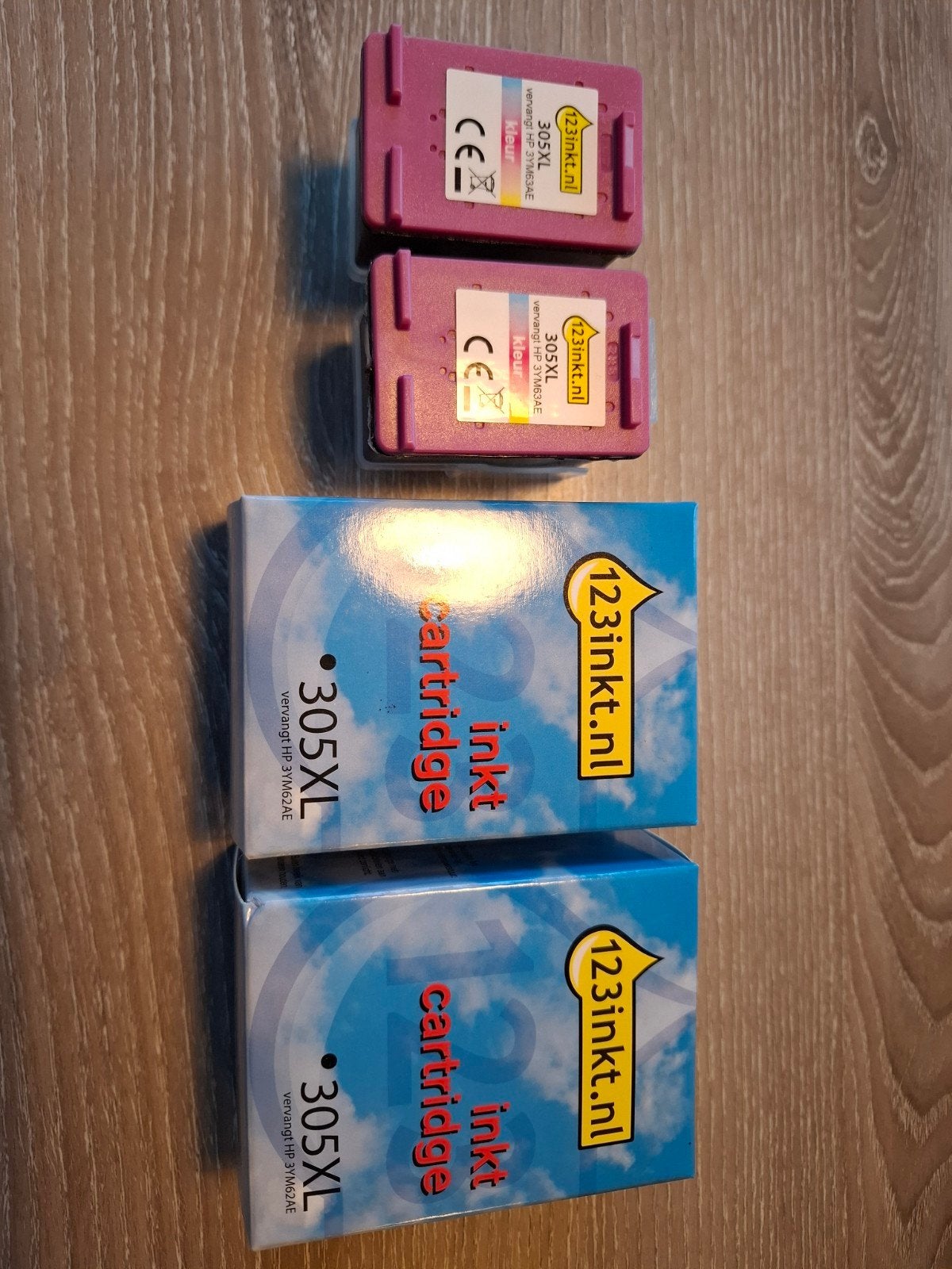 hp 305 xl zwart en kleur cartridge, Computers en Software, Ophalen of Verzenden, Nieuw, Cartridge, Hp 305 xl