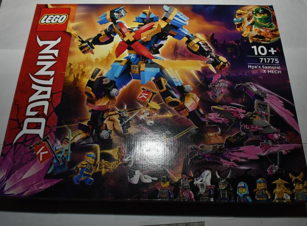 LEGO Set nr. 71775 - Nya's Samurai X MECH (Nieuw), Nieuw, Ophalen of Verzenden, Compleet, Lego