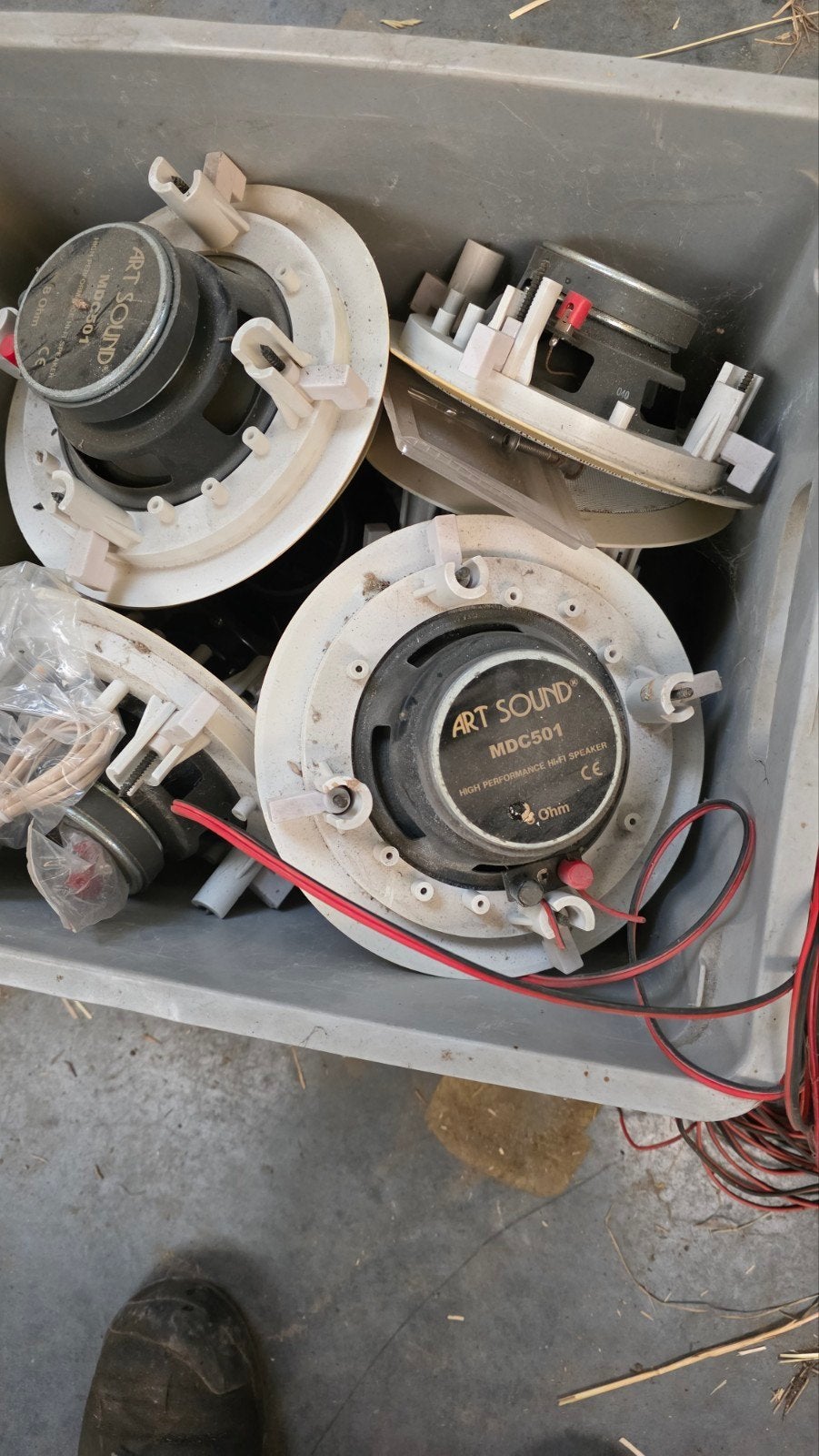 inbouw plafond luidsprekers, Doe-het-zelf en Bouw, Ophalen, Gebruikt, Overige typen