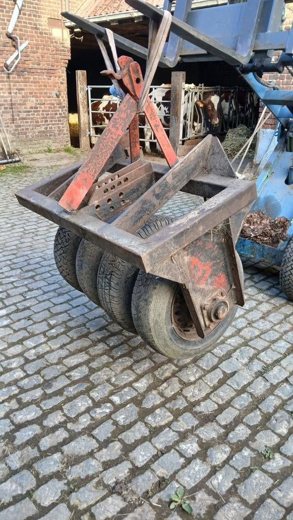 Frontwielen vorenpakker, Ophalen
