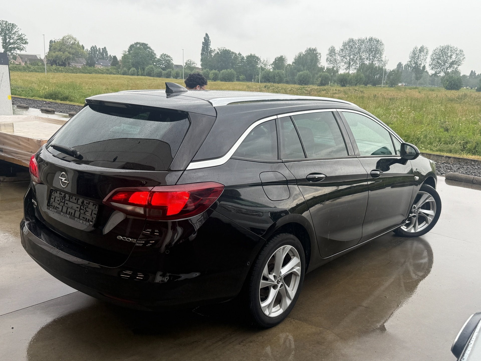 Opel Astra 1.0i Camera, CarPlay, Lane Assist, Full Opt., 12M, Gebruikt, Zwart, Leder, Bedrijf