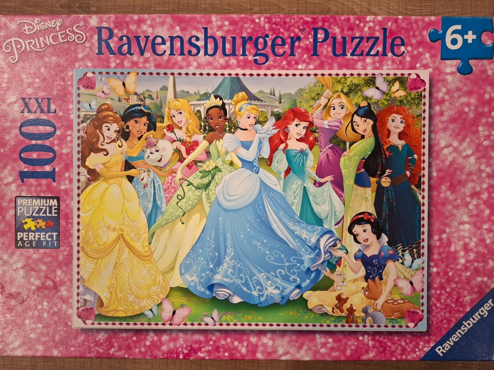 Puzzel Ravensburger - prinses, Hobby en Vrije tijd, Ophalen of Verzenden, Minder dan 500 stukjes, Zo goed als nieuw