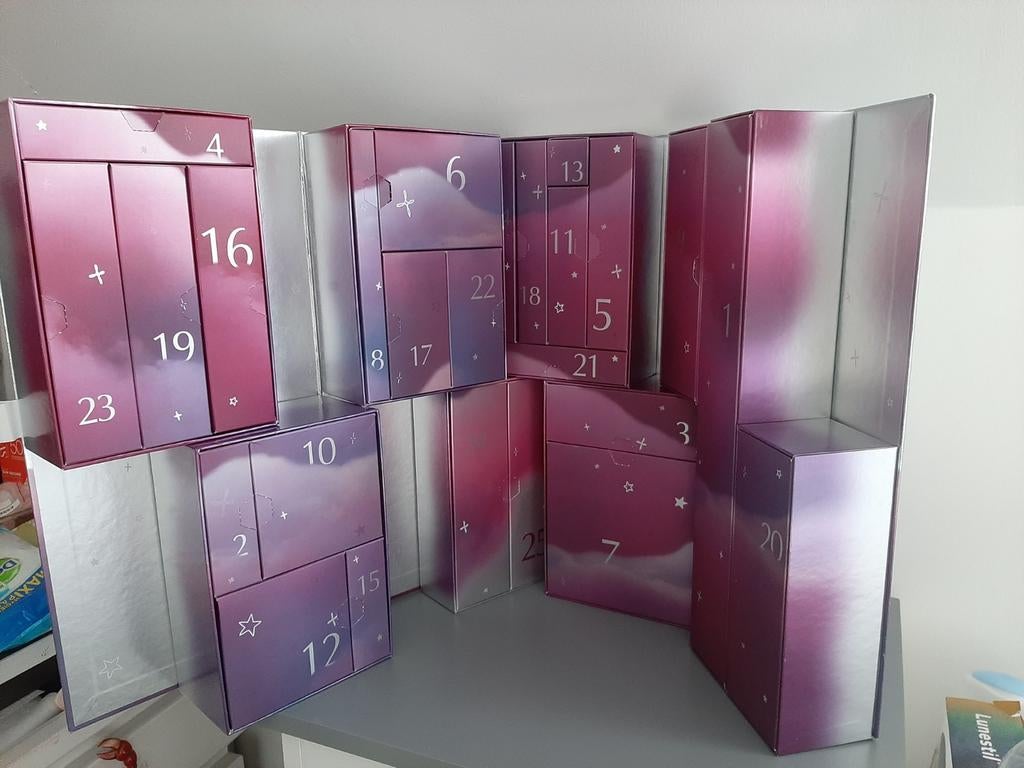 Luxe adventskalender – herbruikbaar design, Ophalen of Verzenden