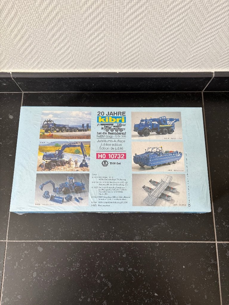 KIBRI COFFRET THW -SET  1/87, Envoi, Neuf, Bus ou Camion, Autres marques