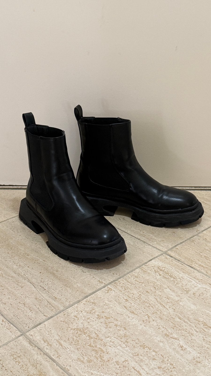 Black Chelsea boots – EU 38, Kleding | Dames, Ophalen, Zwart, Lage of Enkellaarzen, Gedragen