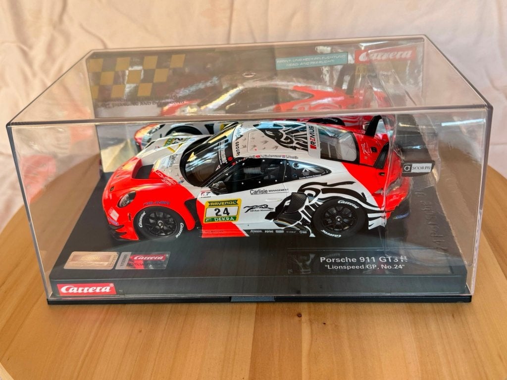 Carrera Digital 124 Porsche GT3 R "Lionspeed GP, No.24", Kinderen en Baby's, Racebaan, Carrera, Nieuw, Ophalen of Verzenden