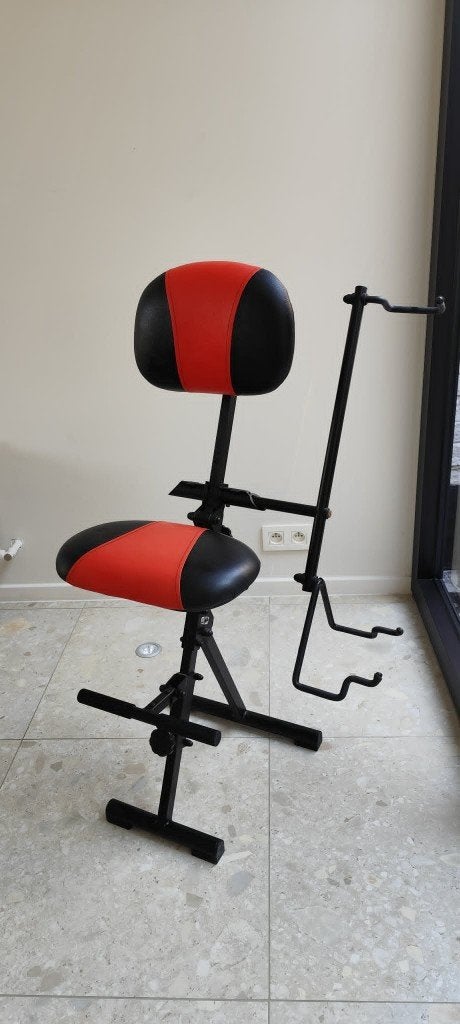 Mey chair gitaarstoel, Muziek en Instrumenten, Ophalen, Zo goed als nieuw, Elektrische gitaar