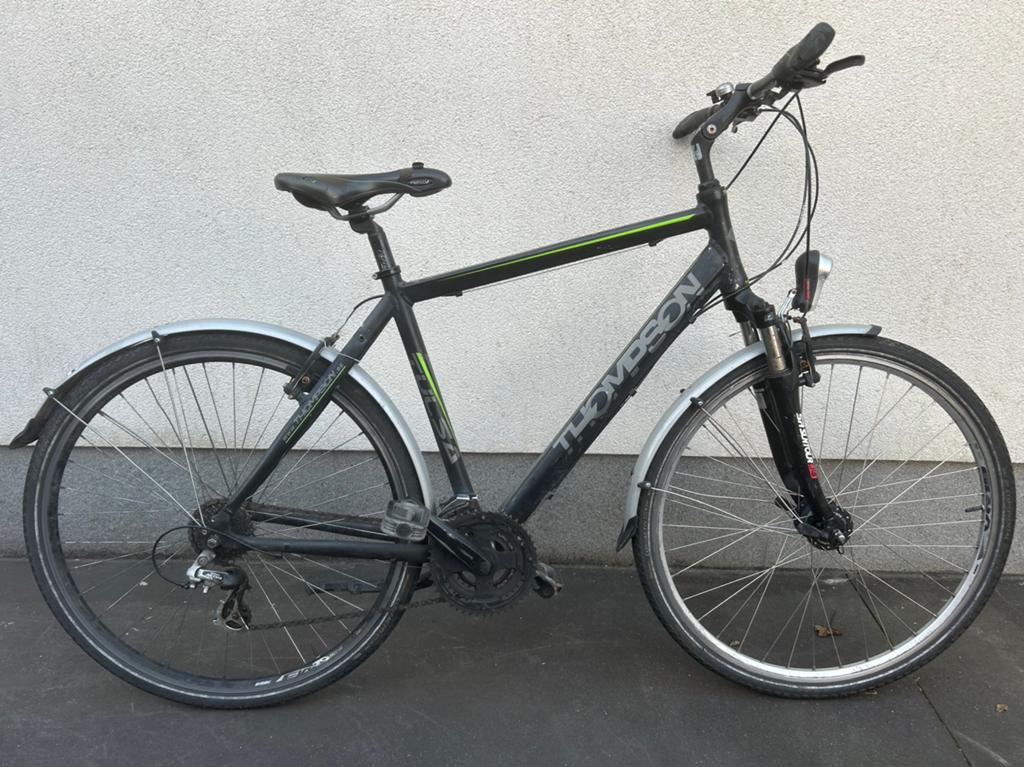 Herenfiets Thompson, Fietsen en Brommers, Ophalen, Gebruikt, 28 inch