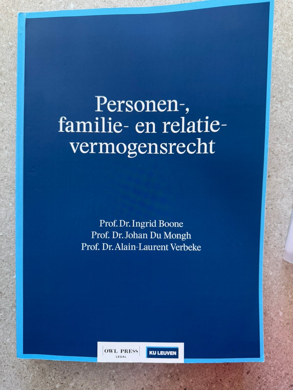 Syllabus Personen- en Familierecht, Enlèvement, Comme neuf