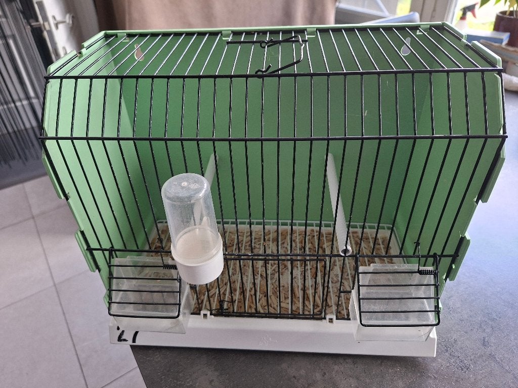 Cage, Enlèvement, Comme neuf, Synthétique, Cage à oiseaux