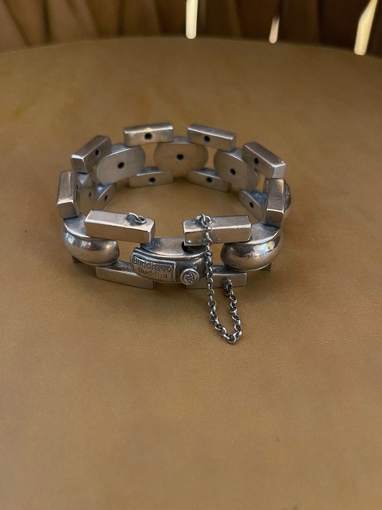 Buddha to Buddha armband BATUL 22 zilver 925 buddhatobuddha, Ophalen of Verzenden, Gebruikt, Zilver, Zilver