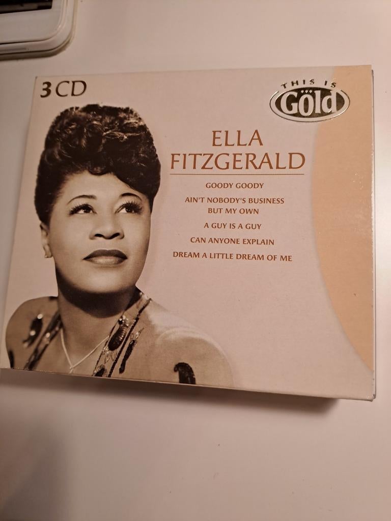 Ella Fitzgerald; this is gold 3cd, Ophalen of Verzenden