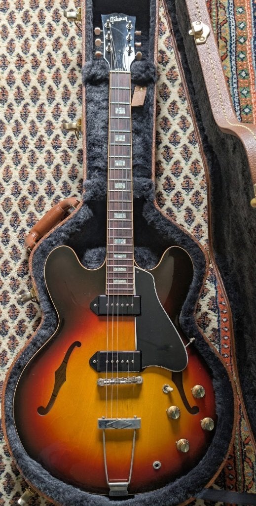 Gibson Custom Shop Memphis ES330 2018, ES 336 2010, Enlèvement, Comme neuf, Semi-solid body, Gibson