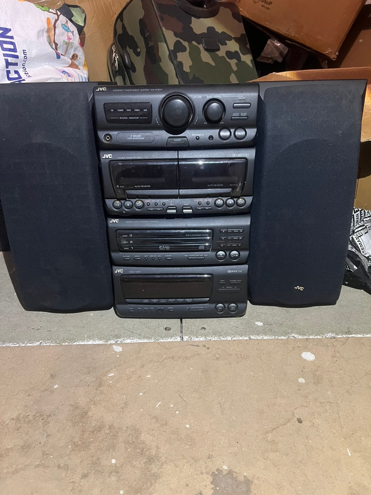 Jvc, TV, Hi-fi & Vidéo, Chaîne Hi-fi, Enlèvement, Comme neuf, JVC