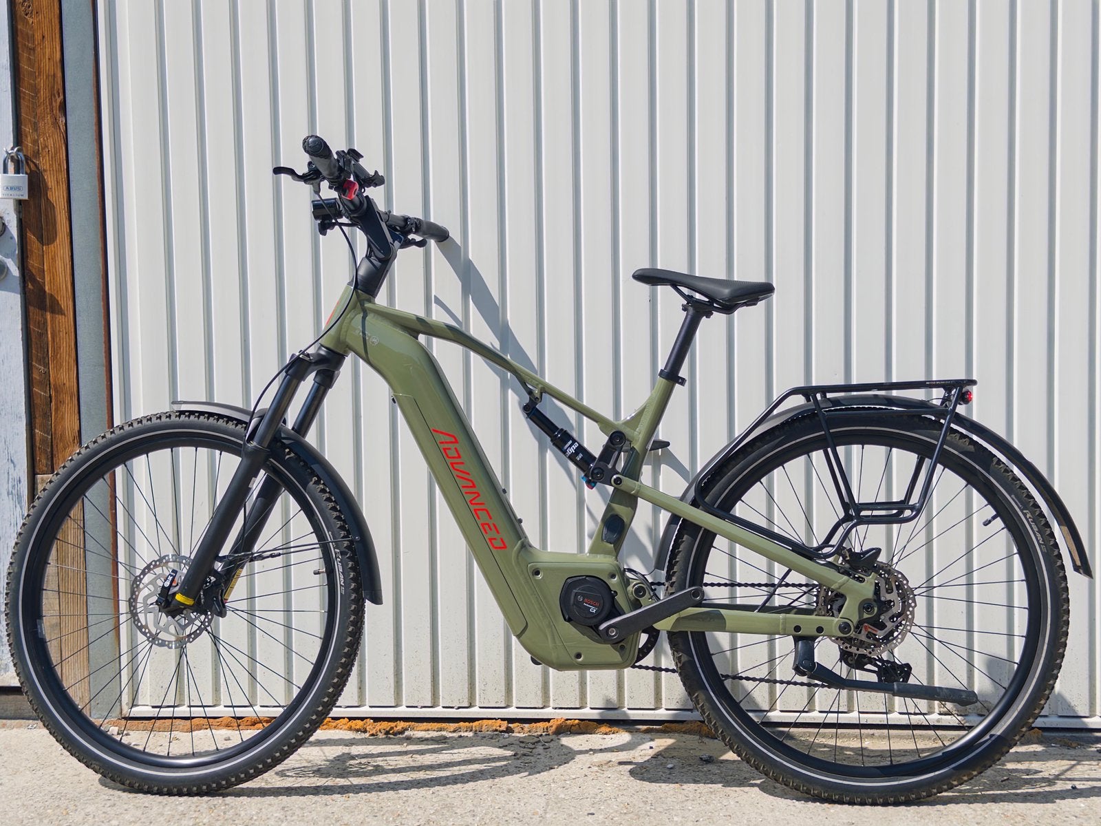 Advanced Trekking Pro FS elektrische fiets met vering, Fietsen en Brommers, Elektrische fietsen, Ophalen, Zo goed als nieuw