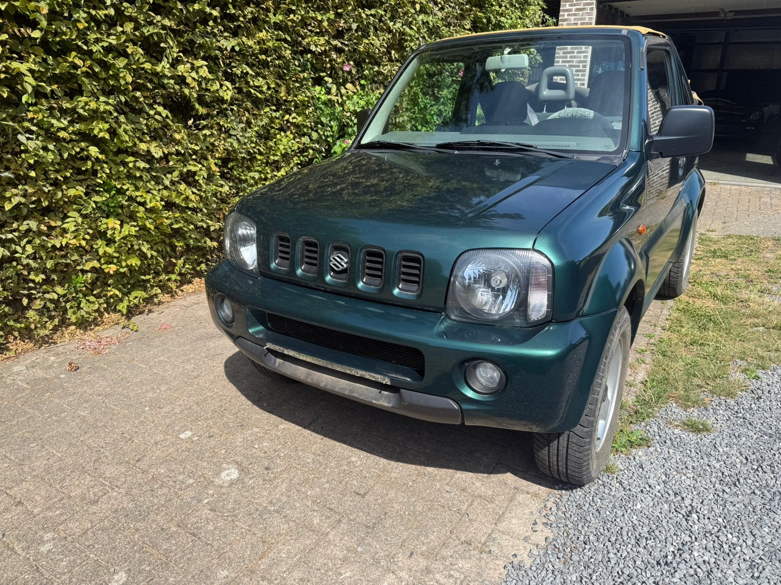 Suzuki Jimny Cabrio 1.3 4WD – 2004 – Slechts 58.000 km, Achat, 1298 cm³, Cabriolet, Boîte manuelle