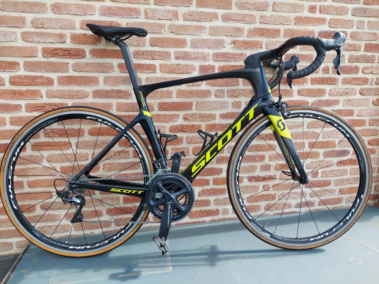 Scott Foil HMX Carbon Aero – Ultegra R8000 - L/56, Fietsen en Brommers, Ophalen, Gebruikt, Carbon, Velgrem