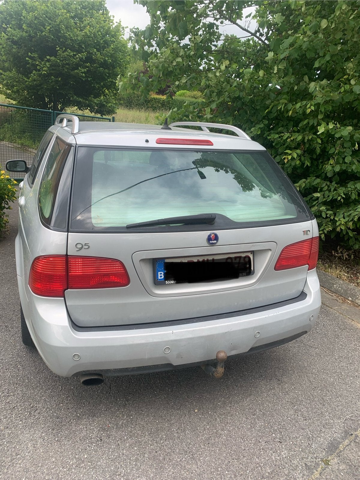 Saab a vendre problème moteur, Auto's, Zwart, Leder, 5 deurs, Particulier