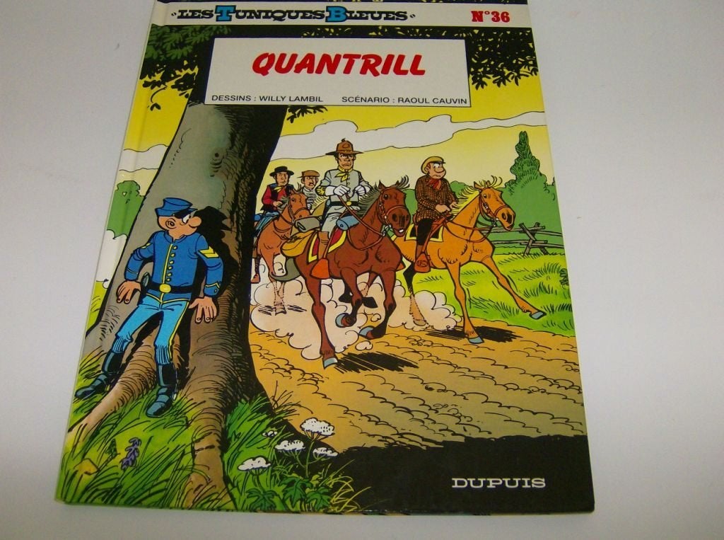 Les tuniques Bleues - n 36 - Quantrill - eerste druk - hard, Ophalen of Verzenden