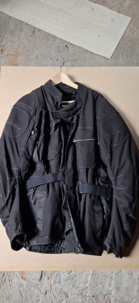 Motorjas textiel, maat L, Motoren, Ophalen, Tweedehands, Heren, Jas | textiel