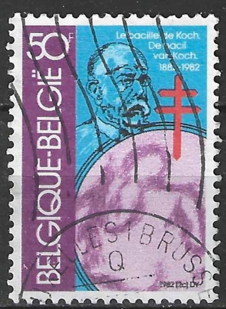 Belgique 1982 - Yvert/OBP 2038 - Science (ST), Envoi, Affranchi, Oblitéré