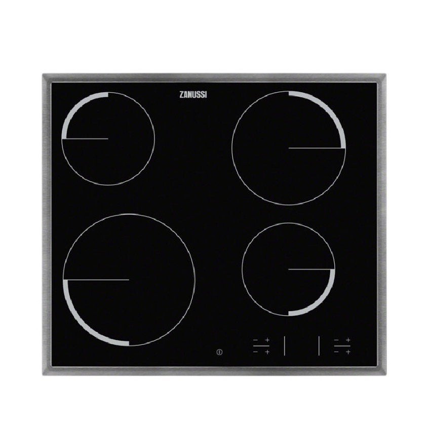 Inductie kookplaat zanussi, Electroménager, Tables de cuisson, Utilisé, Encastré, 4 zones de cuisson, Enlèvement