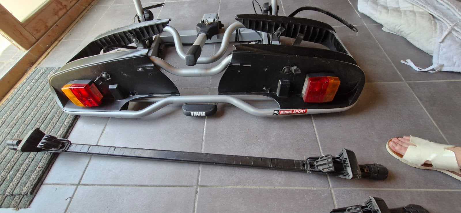 Fietsendrager Thule, Enlèvement, 2 vélos, Comme neuf