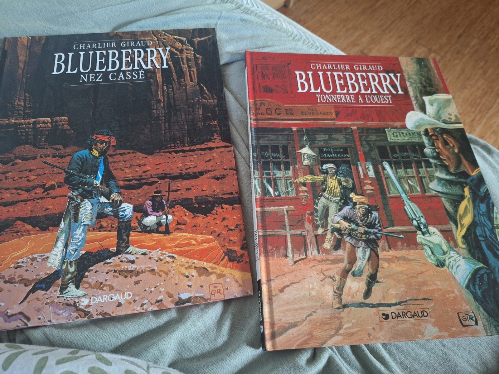 Lot de 2 bd Blueberry 2,18 pour 8€, Livres, BD, Plusieurs BD, Utilisé