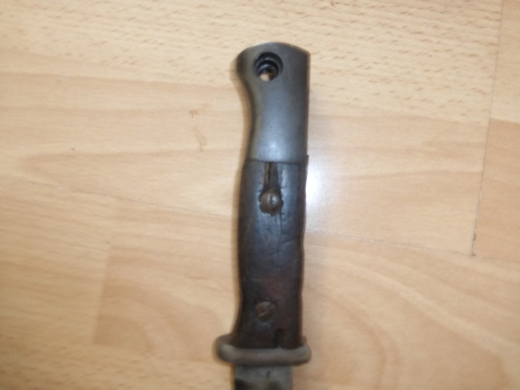 Baionnette Mauser 84/98 3e type Portugal 1937, Envoi, Armée de terre, Couteau ou Poignard