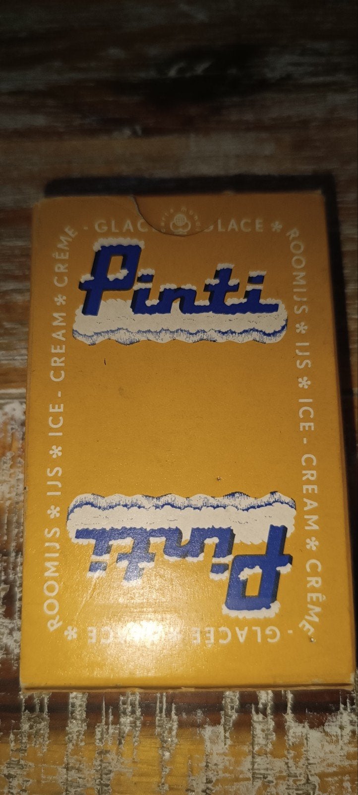 Kaartspel pinti ijs, Verzamelen, Ophalen of Verzenden, Zo goed als nieuw, Speelkaart(en)