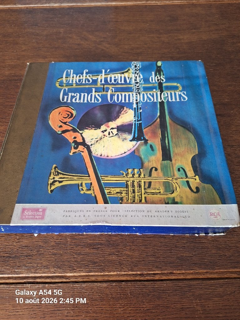 Coffret 12 disques vinyles classiques, Autres formats, Autres compositeurs, Coffret, Enlèvement