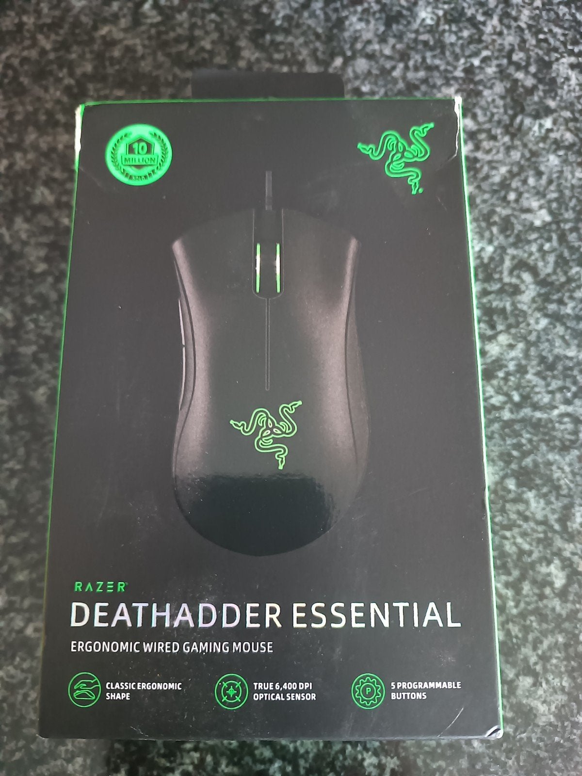 Razer DeathAdder Essential, Informatique & Logiciels, Souris, Enlèvement ou Envoi, Razer, Droitier