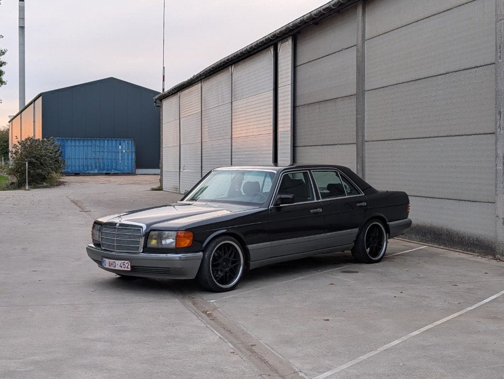 Mercedes w126 1985, Autos, Cuir, Achat, 4 portes, Boîte manuelle