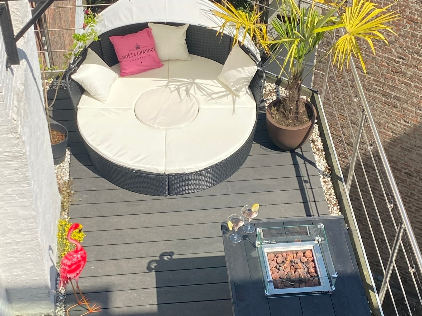 Tuin lounge 5-delig, Tuin en Terras, Ophalen, Gebruikt