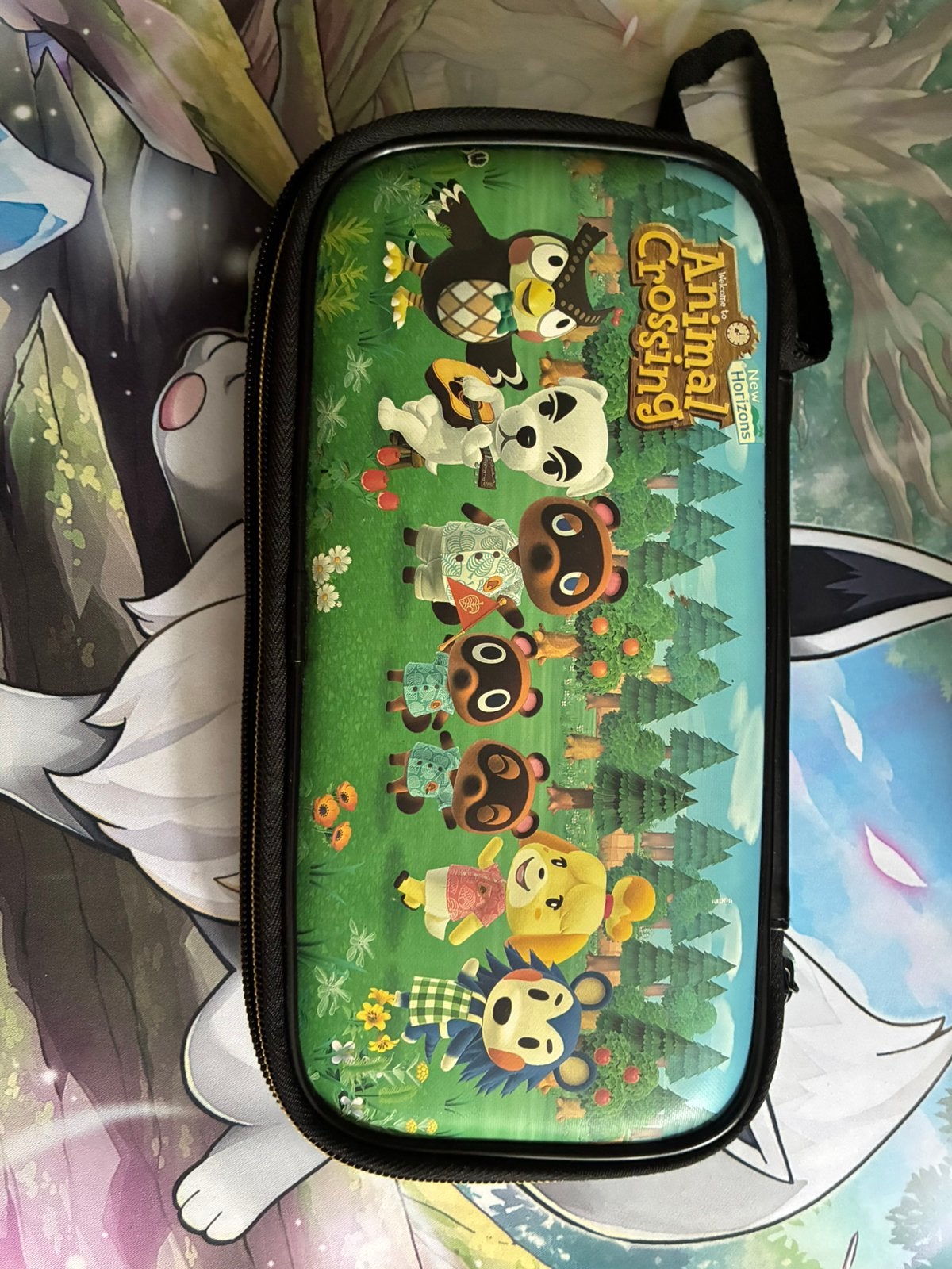 Nintendo Switch Animal Crossing Draagtas, Ophalen of Verzenden, Zo goed als nieuw