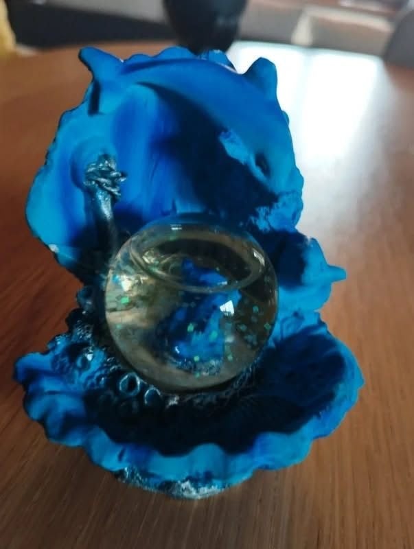 Déco boule à neige dauphin dans coquille, Enlèvement