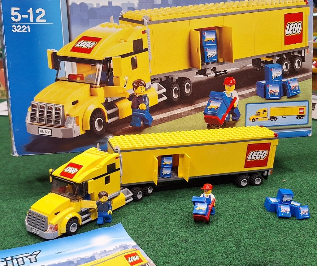 Lego 3221 truck vrachtwagen, Ophalen of Verzenden, Compleet, Lego