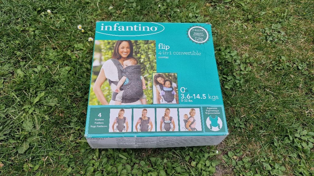 Porte-bébé 4 en 1 Infantino Flip 0-14,5 kg, Autres marques, Porte-bébé, Comme neuf, Enlèvement