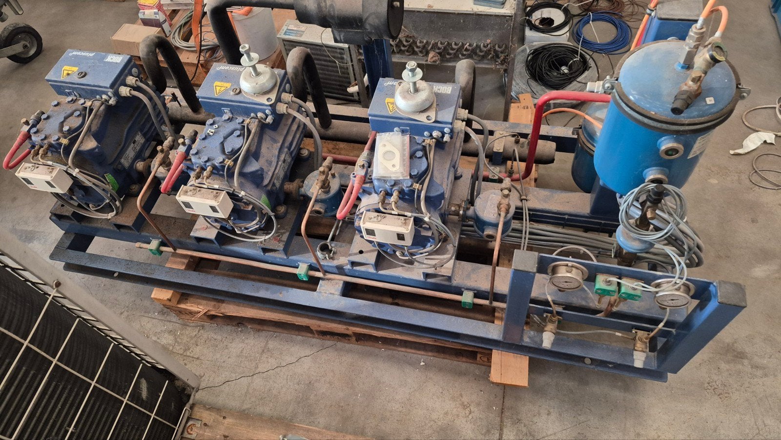 koelcentrale bock compressor, Elektronische apparatuur, Ophalen
