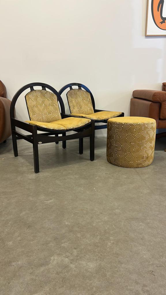 Duo Baumann Argos, Maison & Meubles, Chaises, Enlèvement, Comme neuf