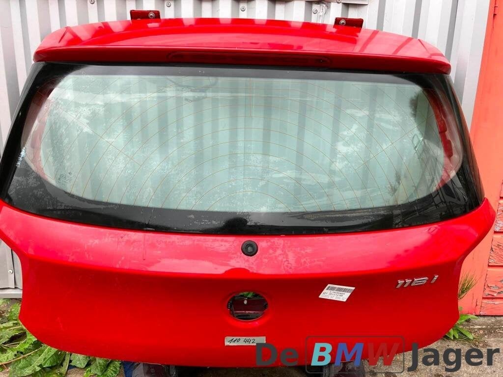 Achterklep rood BMW 1-serie F20 F21 63257241551, Enlèvement ou Envoi, Haillon arrière, Utilisé, BMW