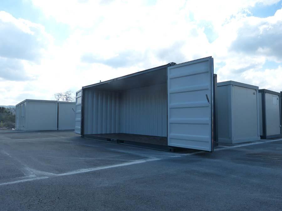 20 VOET OPEN ZIJCONTAINER - ZIJDELINGSE OPENING, Doe-het-zelf en Bouw, IJzerwaren en Bevestigingsmiddelen, Ophalen of Verzenden