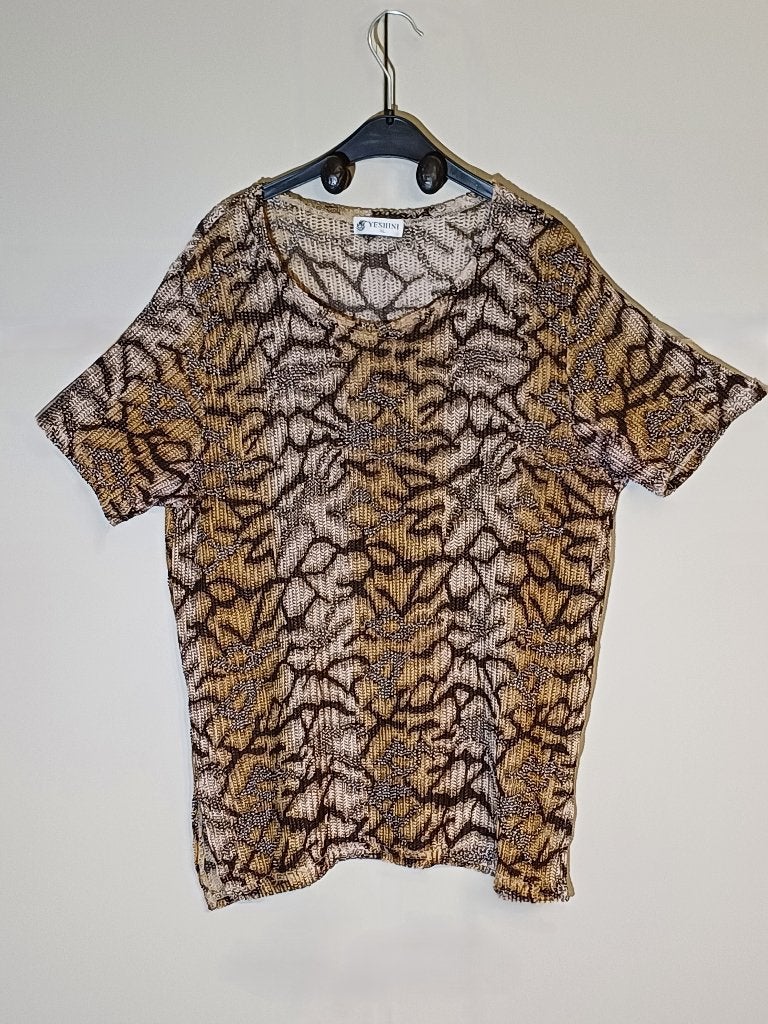 T-shirt met tijger motief, Kleding | Dames, Yeshini, Overige kleuren, Ophalen of Verzenden, Zo goed als nieuw