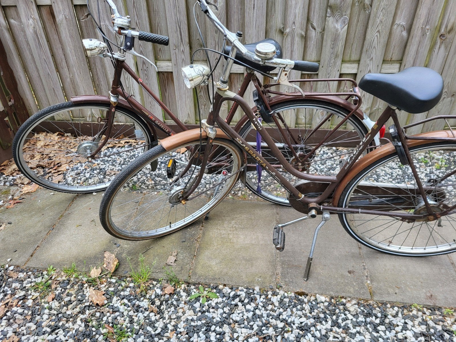 2 x oldtiner,Vintage of Retro damesfiets, Enlèvement