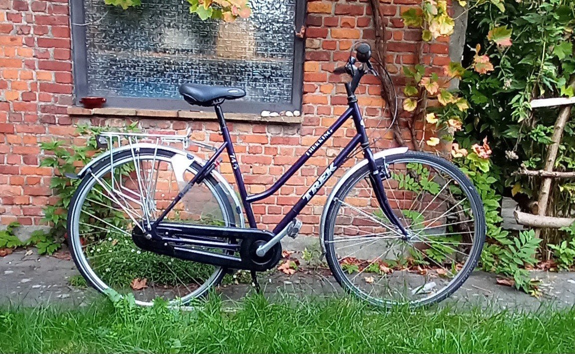 dames trekking fiets chromoly trek 745 nexus 7, Ophalen, Gebruikt, Versnellingen, 50 tot 53 cm